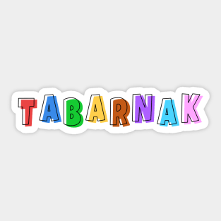 Tabarnak Sticker